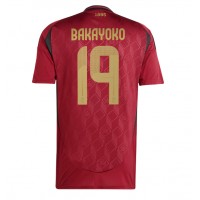 Belgien Johan Bakayoko #19 Fußballbekleidung Heimtrikot EM 2024 Kurzarm